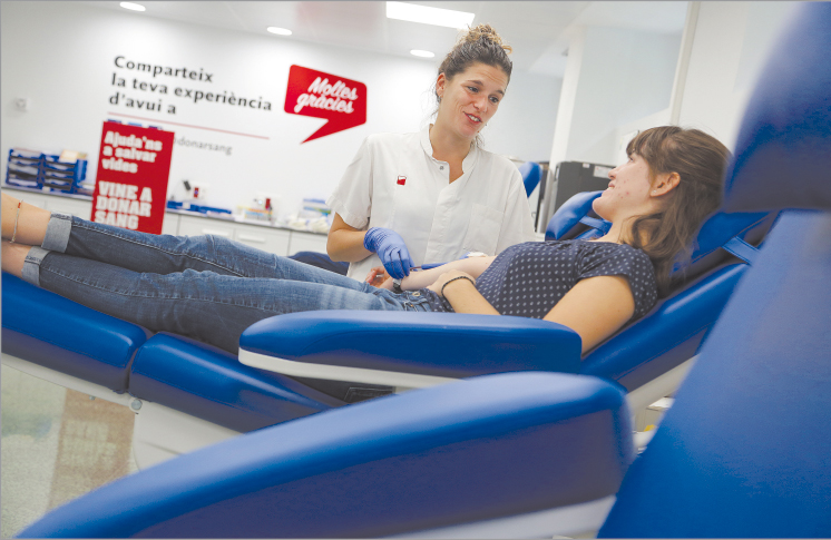 L'Hospital de Santa Tecla disposarà d'un punt fix de donació de sang a partir de l'any vinent al centre de la ciutat de Tarragona. / Fotografia Jordi Play (cedida per BST).
